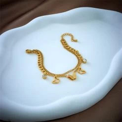 ICEEX 18k Gold Cuban Butterfly Diamond Bracelet -Iceex S98ea3e5ac72a4997921908c673845035Z