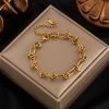ICEEX 18k Gold Barbed Bracelet -Iceex S9d34660353af4b9db17a27b3cf39efd7H