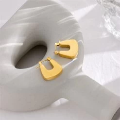 ICEEX 18k Gold Numero Uno Earrings -Iceex Sa432d165c29f4887a5b02a06a45f2721Z