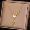 ICEEX 18k Gold The Love Path Necklace -Iceex Sb5fe3266e8d8476699d46399a824cb16o