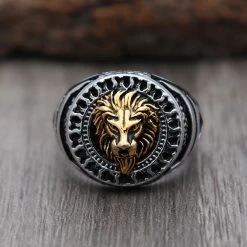 ICEEX Vintage Lion King Ring -Iceex Sb67e03ae21244e3f8808021c92959921X