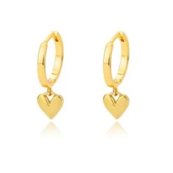 ICEEX 18k Gold Love Heart Earrings -Iceex Sbbe4e64c80c243679a3c6ec88f1ecc914