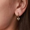 ICEEX 18k Gold Love Heart Earrings -Iceex Se826812df14640729d1f3cb016b5065a1