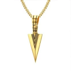 ICEEX Spear Pendant Necklace -Iceex Vnox Retro Viking Spear Arrowhead Kunai Primal Necklaces for Men Rock Punk Stainless Steel Tribal Pendants.jpg 640x640 8d80c423 9bca 4bc9 90ee eb674dd9c36e