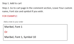 ICEEX Customizable Name Necklace Chain -Iceex addtocartinstructions