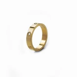 ICEEX 18k Gold El Paris Cartiar Love Ring