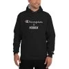 ICEEX Champion X ICEEX Moral Hoodie -Iceex mens champion hoodie black front 636aef6f56137
