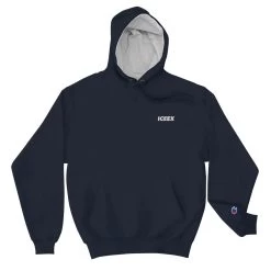 ICEEX Champion X ICEEX Hoodie -Iceex mens champion hoodie navy front 6367e21596290