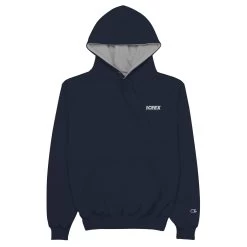 ICEEX Champion X ICEEX Hoodie -Iceex mens champion hoodie navy front 6367e21596417