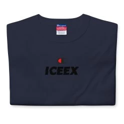 ICEEX Champion ICEEX Vintage TEE -Iceex mens champion t shirt navy front 638a9ec18eebc