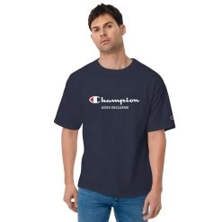 ICEEX Classic ICEEX Champion Vintage Tee -Iceex mens champion t shirt navy front 6394ac8f3bb1a
