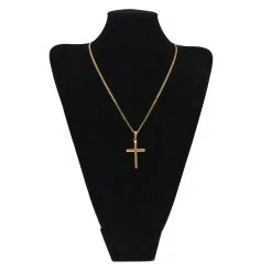 ICEEX 18k Gold Cross Pendant Chain -Iceex product image 1088158517