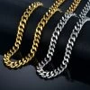 ICEEX French Paved 18K Gold / Sterling Silver Cuban Link Chain -Iceex product image 1420694956