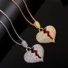 ICEEX Diamond Broken Heart Pendant -Iceex product image 1426914843