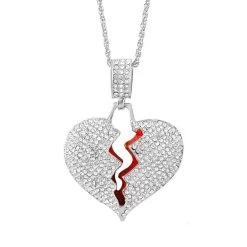 ICEEX Diamond Broken Heart Pendant -Iceex product image 1426914846