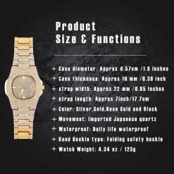 ICEEX ICED OUT 2-Tone Diamond Watch -Iceex product image 1435775944
