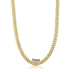 ICEEX French Paved 18K Gold / Sterling Silver Cuban Link Chain -Iceex product image 1480367519