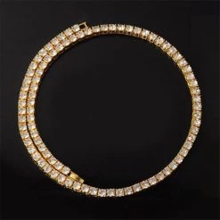 ICEEX 18k Gold Tennis Chain Set -Iceex product image 1482659062 21425e9c d136 4ca5 89b9 552830a5f1da