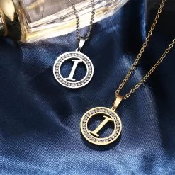 ICEEX A-Z Initials Necklace Diamond Pendant 38 ICEEX A-Z Initials Necklace Diamond Pendant -Iceex product image 1502971592