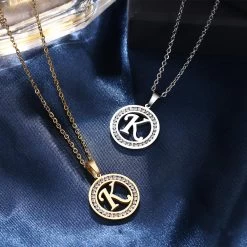 ICEEX A-Z Initials Necklace Diamond Pendant 37 ICEEX A-Z Initials Necklace Diamond Pendant -Iceex product image 1502971594