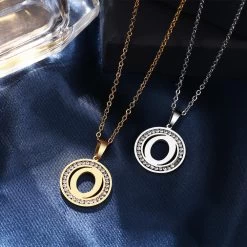 ICEEX A-Z Initials Necklace Diamond Pendant 41 ICEEX A-Z Initials Necklace Diamond Pendant -Iceex product image 1502971598