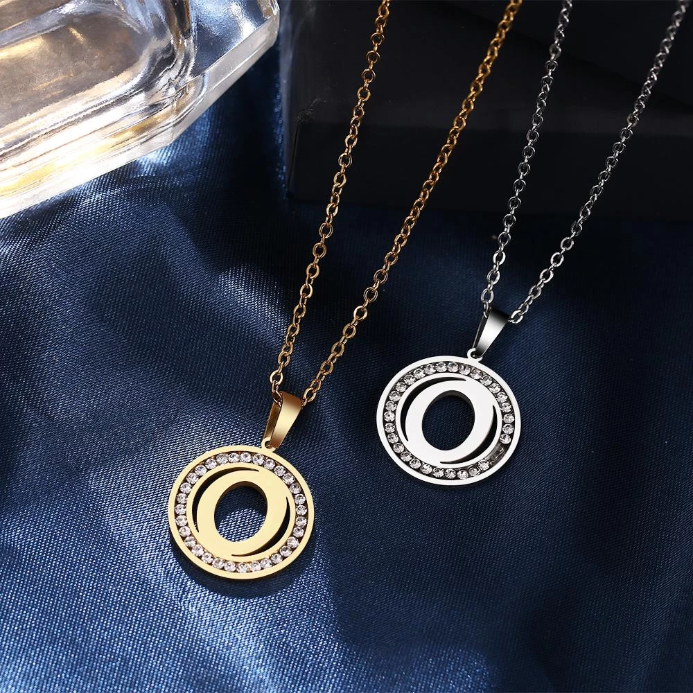 ICEEX A-Z Initials Necklace Diamond Pendant 22 ICEEX A-Z Initials Necklace Diamond Pendant - Image 20