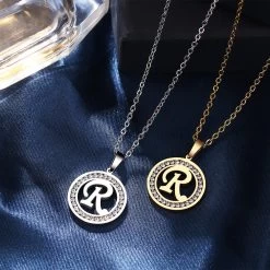 ICEEX A-Z Initials Necklace Diamond Pendant 34 ICEEX A-Z Initials Necklace Diamond Pendant -Iceex product image 1502971601