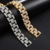 ICEEX Diamond Band Cuban Link Bracelet -Iceex product image 1517114043