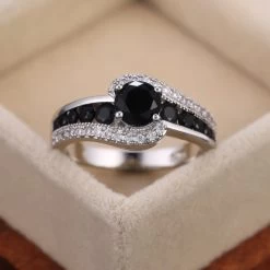 ICEEX VVS Black Diamond Ring -Iceex product image 1519260306