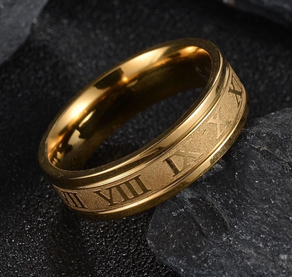 ICEEX Roman Numerals Ring 6 ICEEX Roman Numerals Ring - Image 4