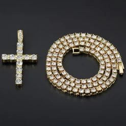 ICEEX Ankh Cross Pendant (Tennis Chain Included) -Iceex product image 1579925576