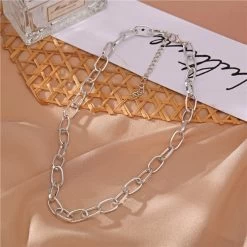 ICEEX Multi-layer Chain Choker Necklace (20+ Designs) 18k Gold / Sterling Silver -Iceex product image 1605461242