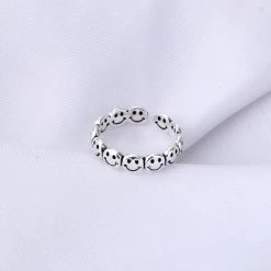 ICEEX Vintage Smiley Faces Ring 8 ICEEX Vintage Smiley Faces Ring -Iceex product image 1638141172