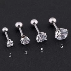 ICEEX One Diamond Earrings -Iceex product image 1665979080