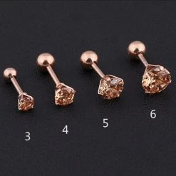 ICEEX One Diamond Earrings -Iceex product image 1665979082