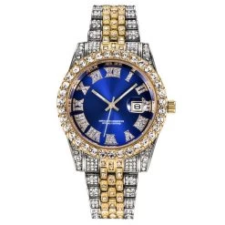 ICEEX 2-Tone Diamond Luxury Sapphire Gold Watch