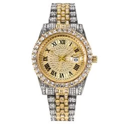 ICEEX 2-Tone Diamond Luxury Gold Watch