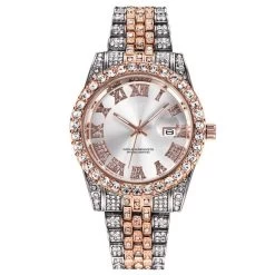 ICEEX 2-Tone Diamond Luxury Rose Gold Watch