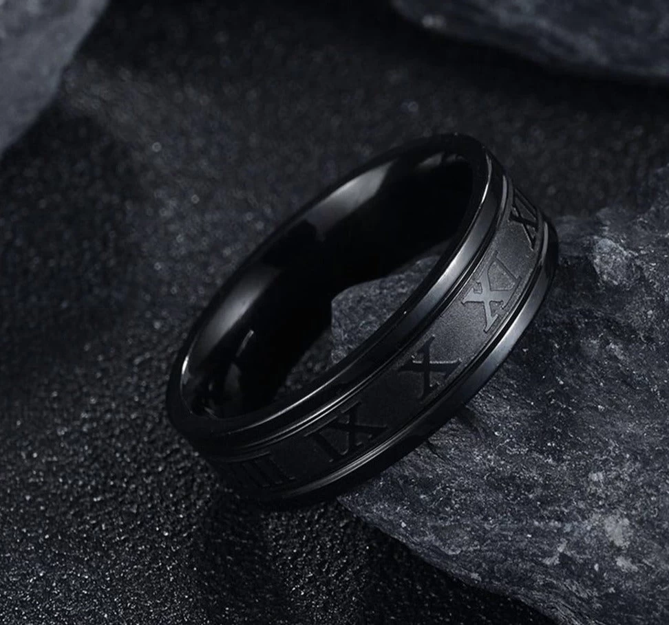 ICEEX Roman Numerals Ring 5 ICEEX Roman Numerals Ring - Image 3