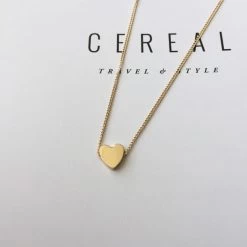 ICEEX Gold / Silver Heart Pendant Necklace