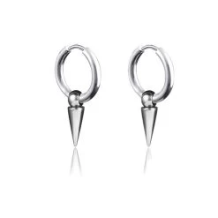 ICEEX Silver Small Spear Earrings