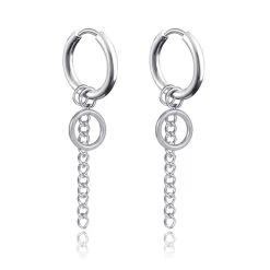 ICEEX Silver Chain Rings Earrings