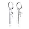 ICEEX Silver Chain Lightning Earrings -Iceex product image 1753652153