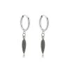 ICEEX Silver Feather Earrings -Iceex product image 1753652154