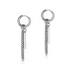 ICEEX Silver Chain Bar Earrings -Iceex product image 1753652156