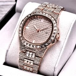 ICEEX Diamond Baguette Watch -Iceex product image 1757688441