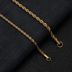 ICEEX 18k Gold Rope Chain Set -Iceex product image 1787978616