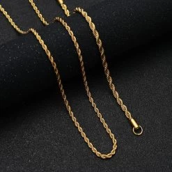 ICEEX 18k Gold Rope Chain Set -Iceex product image 1787978618