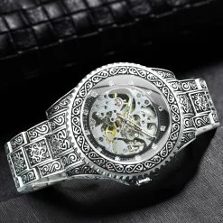 ICEEX Sterling Silver Royalty Watch