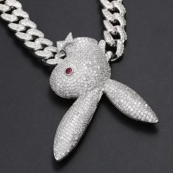 ICEEX Diamond PlayBOI Pendant (Miami Cuban Link) -Iceex product image 1814327681